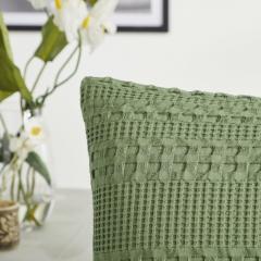 85132-Waffle-Weave-Olive-Green-Pillow-Cover-Set-of-2-24Lx24W-image-7