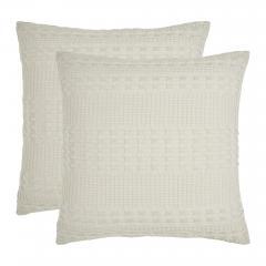 85100-Waffle-Weave-Natural-Pillow-Cover-Set-of-2-24Lx24W-image-3