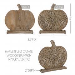 89781-Harvest-Vine-Carved-Wooden-Pumpkin-Natural-12x11x2-image-5