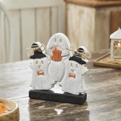 Halloween Haunting Wooden Ghouls 8.5x7.5x2