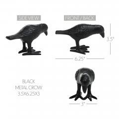 89802-Black-Metal-Crow-3.5x6.25x3-image-5