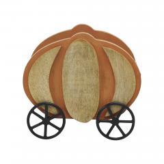 89805-Wooden-Pumpkin-Carriage-w-Iron-Wheels-Decor-11x8x9.75-image-3
