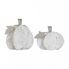 89808-White-Wash-Farmhouse-Wooden-Pumpkin-Set-of-2-7-and-9-inch-image-2