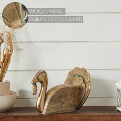 89812-Wooden-Turkey-w-Burnished-Metal-6x8.5x6.5-image-9