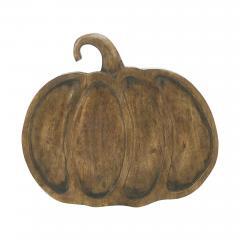 89814-Dark-Wooden-Pumpkin-Decorative-Tray-12x13.75x1-image-2