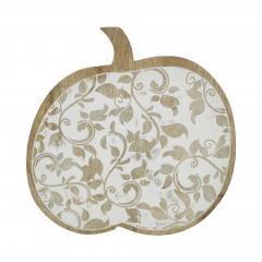 89815-White-Wash-Wooden-Carved-Vine-Pumpkin-14x14x1.5-image-2