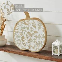 89815-White-Wash-Wooden-Carved-Vine-Pumpkin-14x14x1.5-image-6