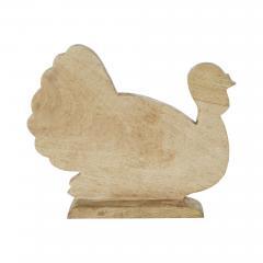 89820-White-Wash-Wooden-Harvest-Leaf-Carved-Turkey-11.5x13.5x2.5-image-3