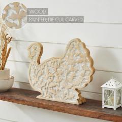89820-White-Wash-Wooden-Harvest-Leaf-Carved-Turkey-11.5x13.5x2.5-image-6