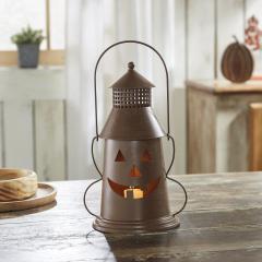 Halloween Lantern Tealight Holder Bronze 12x8x6