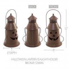 89854-Halloween-Lantern-Tealight-Holder-Bronze-12x8x6-image-5