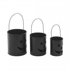 89857-Jack-O-Lantern-Bucket-Set-of-3-5-6-7-inch-image-4