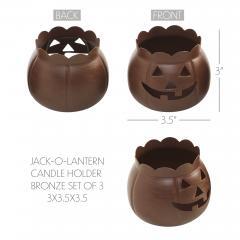 89860-Jack-O-Lantern-Candle-Holder-Bronze-Set-of-3-3x3.5x3.5-image-5