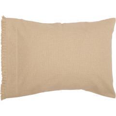 90153-Burlap-Vintage-Standard-Pillow-Case-w-Fringed-Ruffle-Set-21x30-Bundle-2-Pillow-Case-Sets-image-3