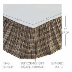 90157-Wyatt-King-Quilt-Set-1-Quilt-105Wx95L-w-2-Shams-21x37-6pc-Bundle-Quilt-Shams-Pillow-Cases-Bed-Skirt-image-8