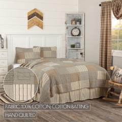 90162-Sawyer-Mill-Charcoal-California-King-Quilt-Set-1-Quilt-130Wx115L-w-2-Shams-21x37-5pc-Bundle-Quilt-Shams-Pillow-Cases-image-7