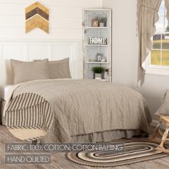 90166-Sawyer-Mill-Charcoal-Ticking-Stripe-King-Quilt-Set-1-Quilt-105Wx95L-w-2-Shams-21x37-5pc-Bundle-Quilt-Shams-Pillow-Cases-image-5