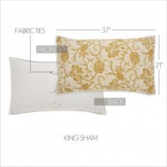 90178-Dorset-Gold-Floral-Luxury-King-Quilt-120WX105L-8pc-Bundle-Quilt-Euro-Shams-Bed-Skirt-Shams-Pillow-Cases-image-12