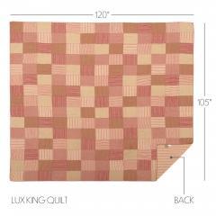 90196-Sawyer-Mill-Red-Luxury-King-Quilt-120Wx105L-5pc-Bundle-Quilt-Pillow-Cases-Euro-Shams-image-6