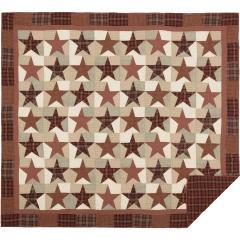 90204-Abilene-Star-King-Quilt-110Wx97L-3pc-Bundle-Quilt-Pillow-Cases-image-2