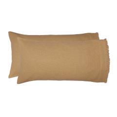 90208-Burlap-Natural-Ruffled-King-Bed-Skirt-78x80x16-3pc-Bundle-Bed-Skirt-Pillow-Cases-image-3