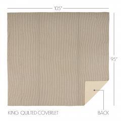 90240-Sawyer-Mill-Charcoal-Ticking-Stripe-King-Quilt-Coverlet-105Wx95L-3pc-Bundle-Coverlet-Shams-image-5