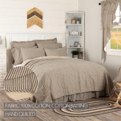 90241-Sawyer-Mill-Charcoal-Ticking-Stripe-Quilt-California-King-Coverlet-130Wx115L-3pc-Bundle-Coverlet-Shams-image-6