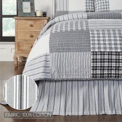 90249-Sawyer-Mill-Black-Queen-Quilt-90Wx90L-4pc-Bundle-Quilt-Bed-Skirt-Pillow-Cases-image-8