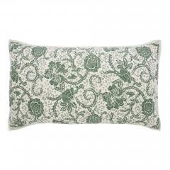90250-Dorset-Green-Floral-King-Quilt-105Wx95L-8pc-Bundle-Quilt-Bed-Skirt-Pillow-Cases-Shams-Euro-Shams-image-6
