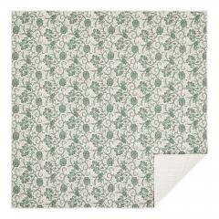 90251-Dorset-Green-Floral-Queen-Quilt-90Wx90L-8pc-Bundle-Quilt-Bed-Skirt-Pillow-Cases-Shams-Euro-Shams-image-2