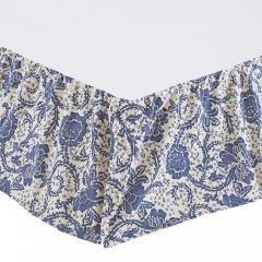 90253-Dorset-Navy-Floral-Queen-Quilt-90Wx90L-8pc-Bundle-Quilt-Bed-Skirt-Pillow-Cases-Shams-Euro-Shams-image-3