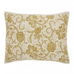 90254-Dorset-Gold-Floral-Twin-Quilt-68Wx86L-6pc-Bundle-Quilt-Bed-Skirt-Pillow-Cases-Sham-Euro-Sham-image-6