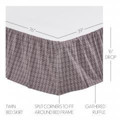90255-Florette-Twin-Quilt-68Wx86L-3pc-Bundle-Quilt-Bed-Skirt-Euro-Sham-image-8