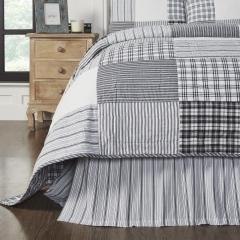 90256-Sawyer-Mill-Black-Twin-Quilt-68Wx86L-3pc-Bundle-Quilt-Bed-Skirt-Sham-image-9