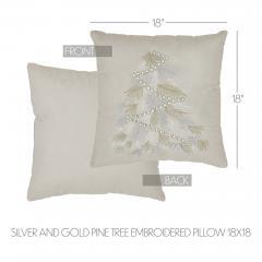 89891-Silver-and-Gold-Pine-Tree-Embroidered-Pillow-18x18-image-4