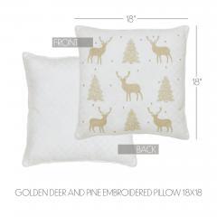 89892-Golden-Deer-and-Pine-Embroidered-Pillow-18x18-image-4