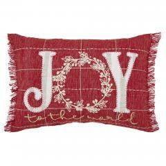 89893-Joy-to-the-World-Fringed-Pillow-14x20-image-2