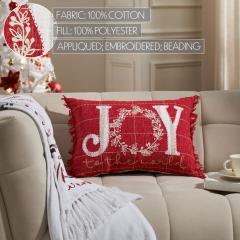 89893-Joy-to-the-World-Fringed-Pillow-14x20-image-5