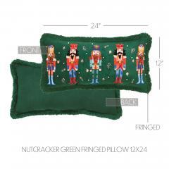 89894-Nutcracker-Green-Fringed-Pillow-12x24-image-4
