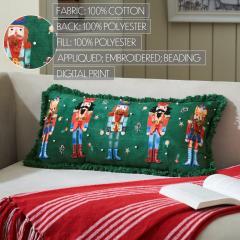 89894-Nutcracker-Green-Fringed-Pillow-12x24-image-5