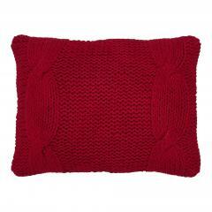 89898-Cable-Knit-Sweater-Pillow-Red-12x16-image-2