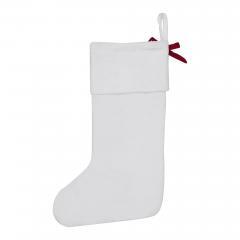 89905-Quilted-White-Velvet-Stocking-with-Red-Bow-11x18-image-3