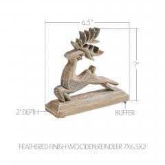 89915-Feathered-Finish-Wooden-Reindeer-7x6.5x2-image-3