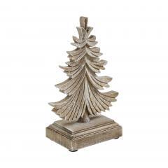 89916-Feathered-Finish-Winter-Pine-Wooden-Tree-9.75x6.25x3.5-image-2