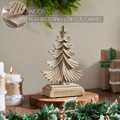 89916-Feathered-Finish-Winter-Pine-Wooden-Tree-9.75x6.25x3.5-image-4