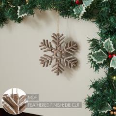 89921-Snowflake-Ornament-Feathered-Finish-6-inch-image-4