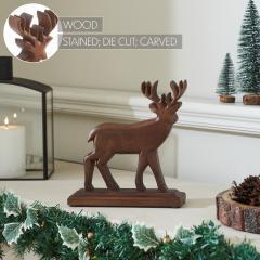 89926-Forest-Frolic-Dark-Wooden-Deer-9x8x2.3-image-4