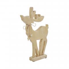 89948-Pretty-Prancer-Brushed-Gold-Wooden-Deer-11x7x2-image-2