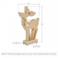 89949-Pretty-Prancer-Brushed-Gold-Wooden-Deer-16x10x2-image-3
