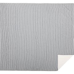 90237-Sawyer-Mill-Blue-Ticking-Stripe-King-Quilt-Coverlet-105Wx95L-3pc-Bundle-Coverlet-Shams-image-2